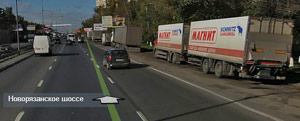 Стихийные парковки большегрузов создают проблемы на подъездах к Москве